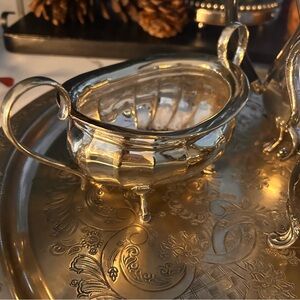 Elegant Silver Creamer